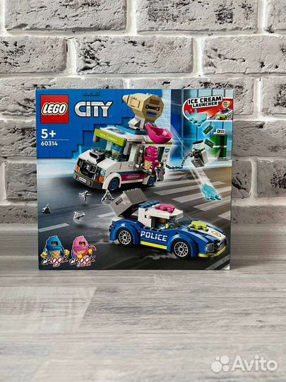 Конструктор lego City Police 60314 Погоня полиции