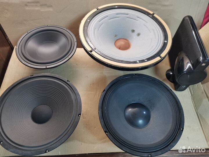 Динамики по одному 2а12У4, Tannoy, Senon, Kef