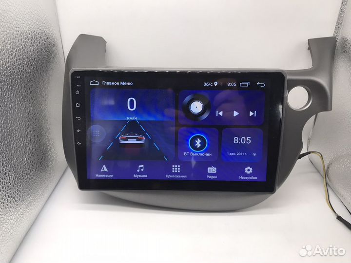 Магнитола Honda Fit 2007+ прав.руль T3L 2+32