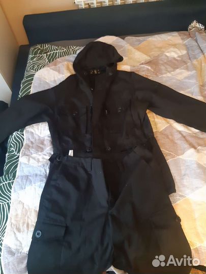 Костюм горка летний черный