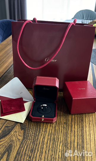 Мужское кольцо cartier