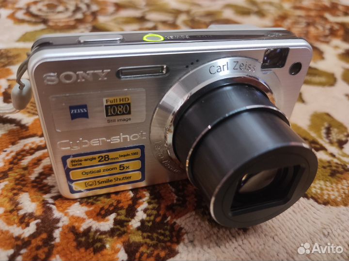 Компактный фотоаппарат sony cyber shot DSC-W170