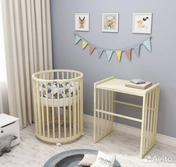 Детская кроватка трансформер 8 в 1