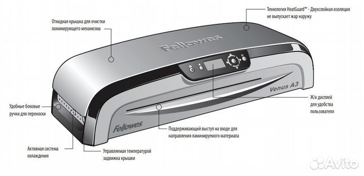 Ламинатор Fellowes Venus A3
