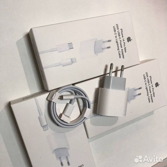 Зарядный комплект быстрой зарядки Apple 25w iPhone