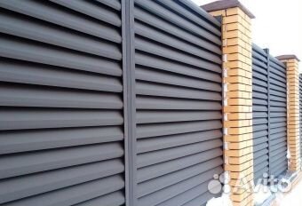 Забор жалюзи
