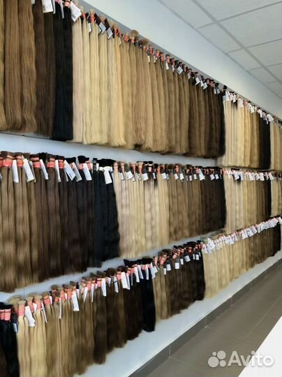 Волосы для наращивания славянка