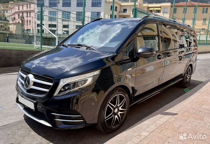 Аренда минивэна микроавтобуса Mercedes V-class