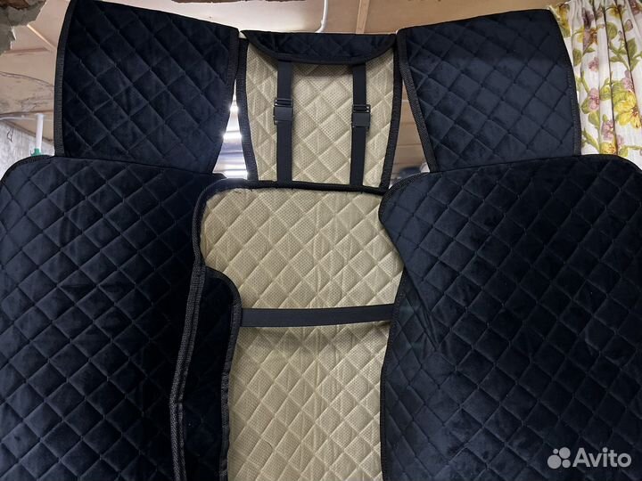 Накидки на сидения премиум велюр