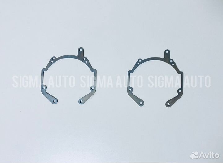 Переходные рамки №14 на Toyota Avensis T250 07-09