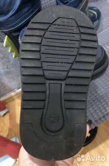 Ботинки зимние детские 23 размер