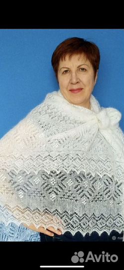 Пуховые шали оптом и врозницу