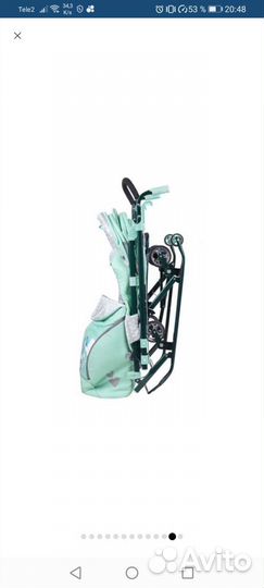 Детские санки коляска ника