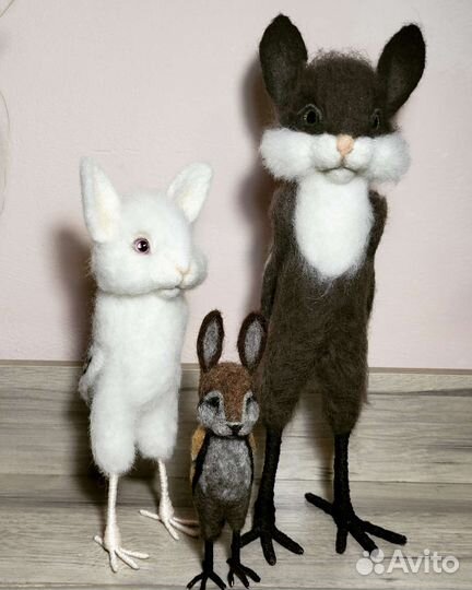 Зайобушки. Игрушки интерьерные