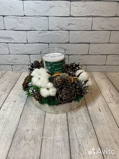 Подсвечник/ интерьерный декор