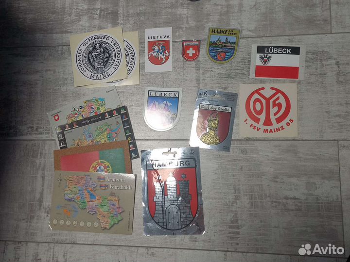 Шевроны, наклейки из разных стран