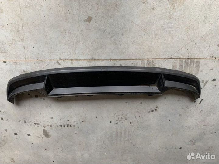 Юбка бампера задняя Skoda Octavia A7