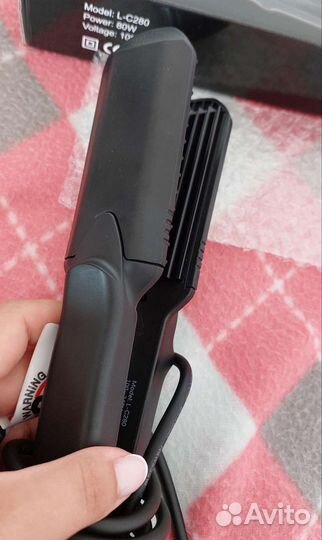 Выпрямитель гофре для волос новый Alex Hair