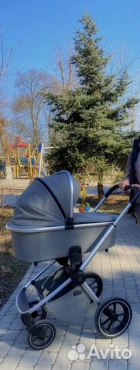 Модульная коляска Moon Resea 2 в 1+автолюлька Joie