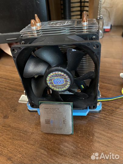 Процессор amd athlon ll вместе с башней охлаждения