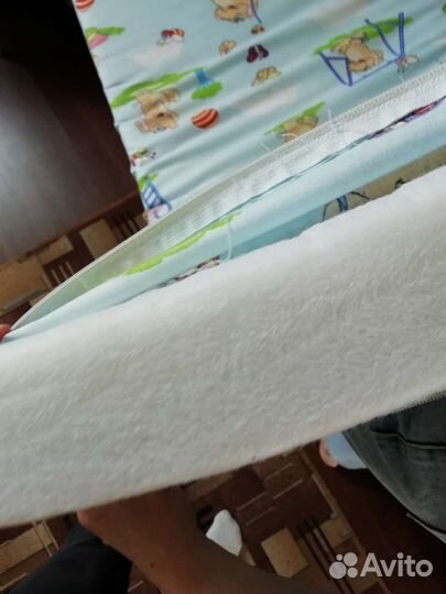 Матрас в детскую кроватку 120х60 + бортик