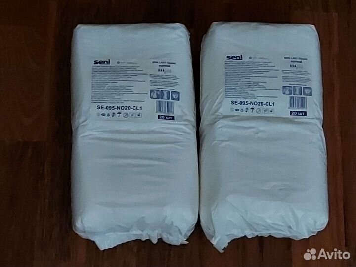 Seni памперсы и прокладки для взрослых