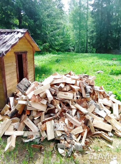 Дрова в укладку