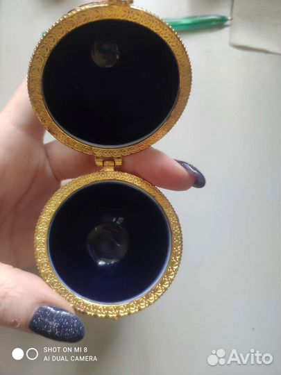 Яйцо сувенирное на пасху- шкатулка