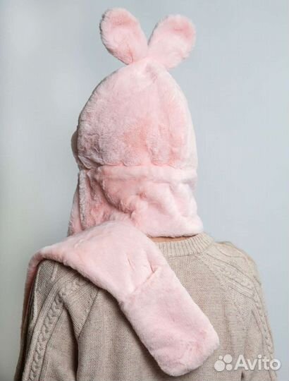 Шапка детская с ушками новая