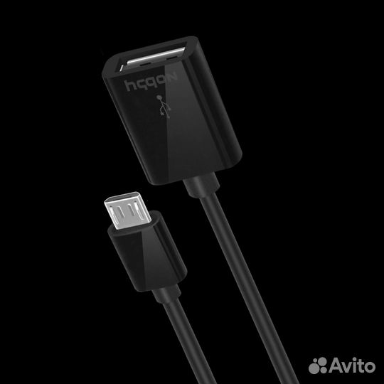 Кабель Nobby с адаптером OTG Comfort microUSB 0.15