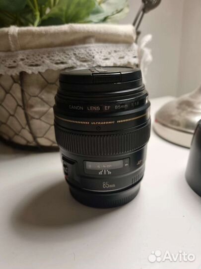 Объектив canon ef 85mm f 1.8 usm