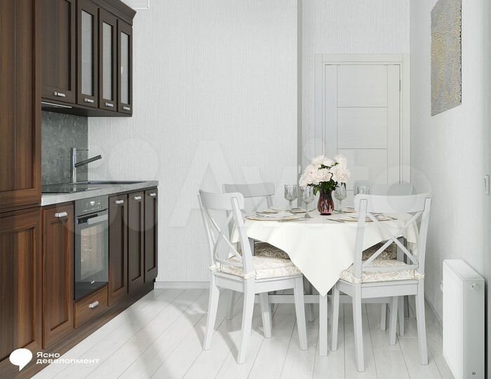 3-к. квартира, 73,1 м², 1/25 эт.