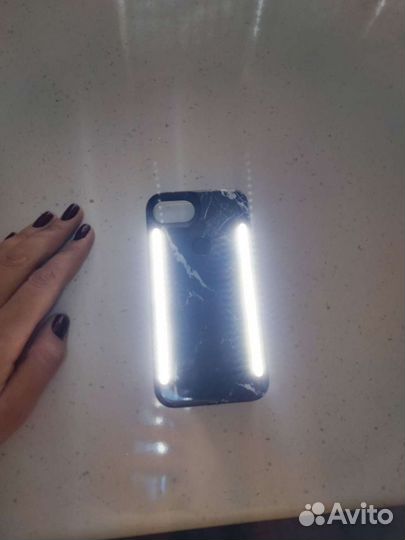 Чехол на iPhone 8, 6, 6s, 7, led