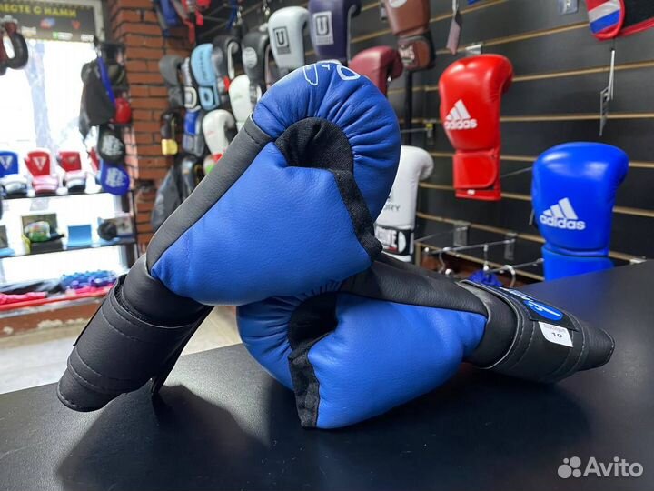 Перчатки rusco sport для рукопашного боя Blue