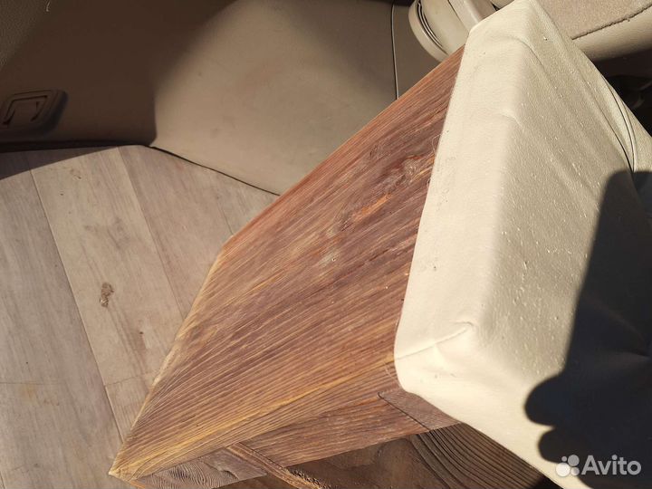 Обувница из натурального дерева