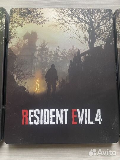 Resident Evil 4 Remake Steelbook с царапинами