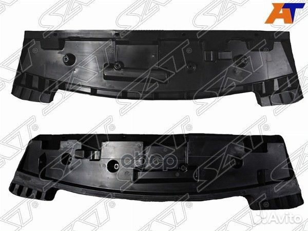 Защита бампера nissan qashqai 13-19 ST-DT66-025-B0