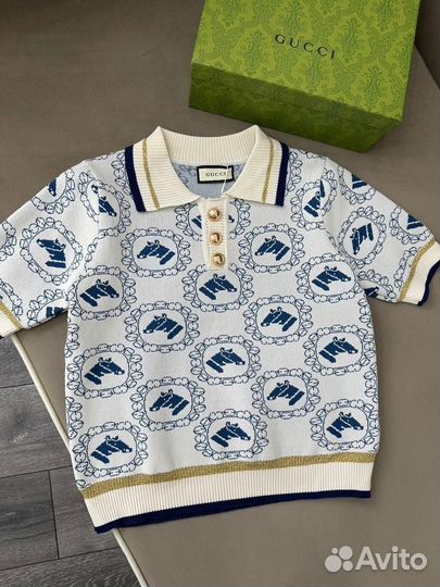 Футболка polo gucci