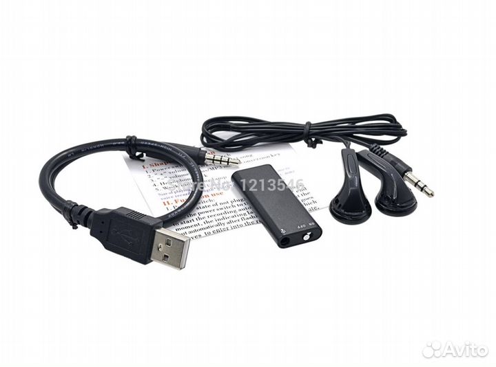 Профессиональный диктофон мини 32 GB модель 2