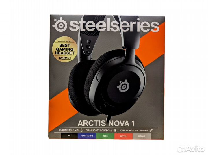 Проводная гарнитура SteelSeries Arctis Nova 1