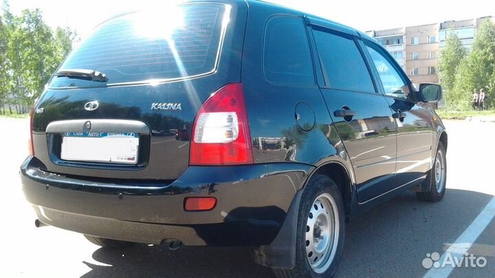 Бампер Лада Калина 1117 задний цвет Космос