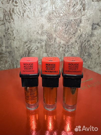 Помада chanel rouge allure velvet