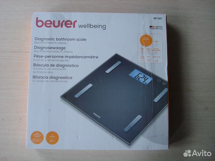 Весы электронные Beurer BF180, 749.09