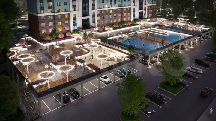 2-к. квартира, 64,8 м², 6/25 эт.