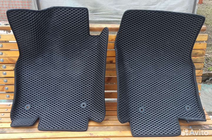 Коврики эва ева eva 3d с бортами Skoda Kodiaq