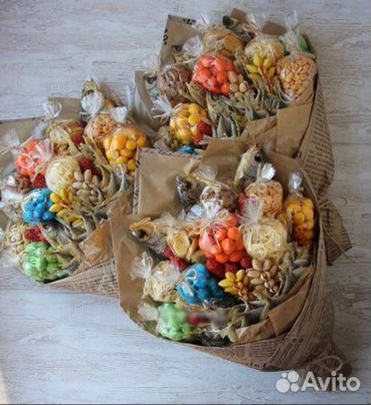 Раковые букеты, букеты с крабом