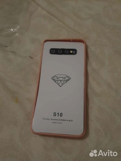 Чехол на samsung s10 новый