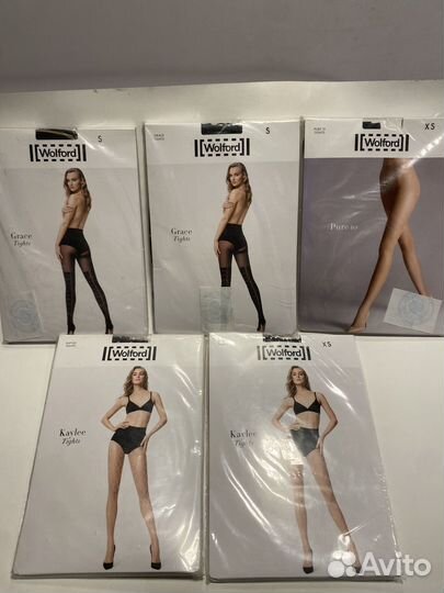 Колготки женские Wolford S-XS разные