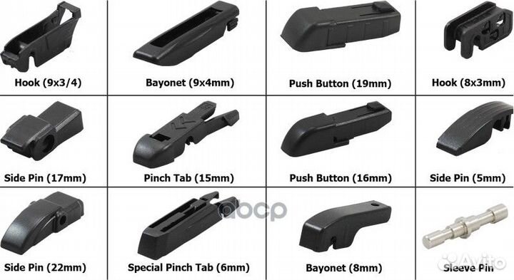Щётка стеклоочистителя бескаркасная 400мм awbc1