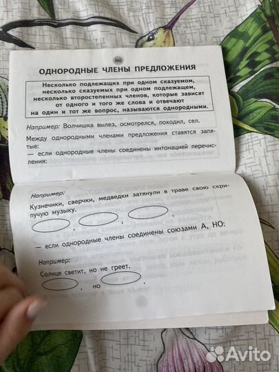 Таблицы по русскому языку для начальной школы